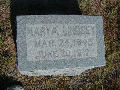 Lindsey, Mary A.