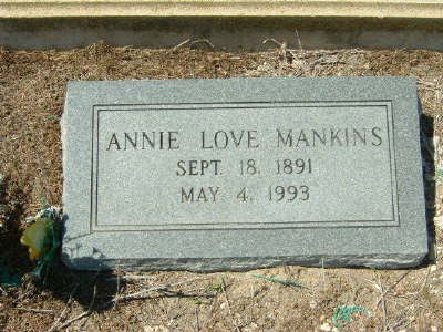 Mankins, Annie Love