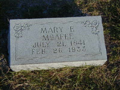 McAfee, Mary E.