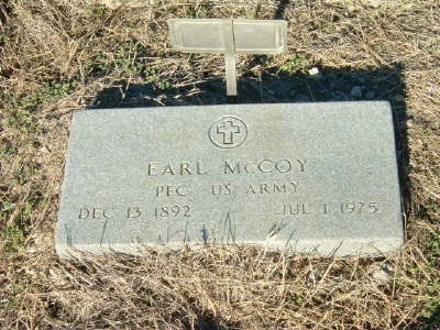 McCoy, Earl (military marker)