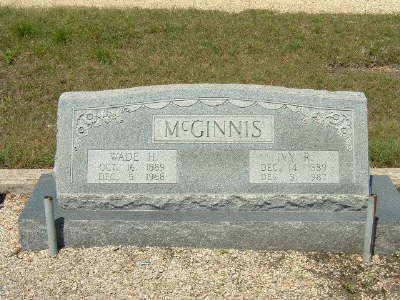 McGinnis, Wade H. & Ivy R.