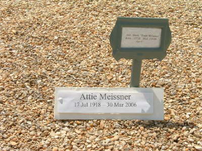 Meissner, Attie Marie