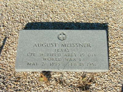 Meissner, August (military marker)