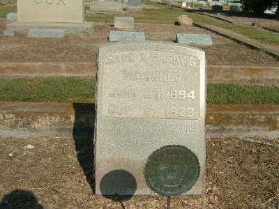 Meissner, Sarg't Hardy G (military marker)