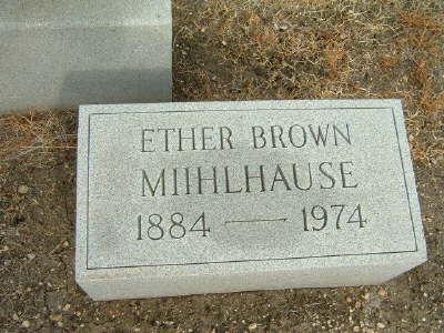 Miihlhause, Ether Brown