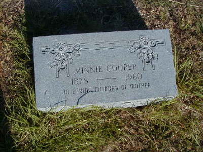 Moore, Minnie Cooper