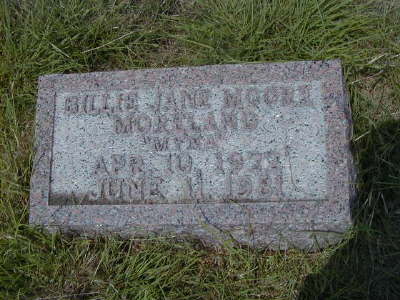 Moreland, Billie Jane Moore