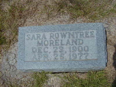 Moreland, Sara Rowntree