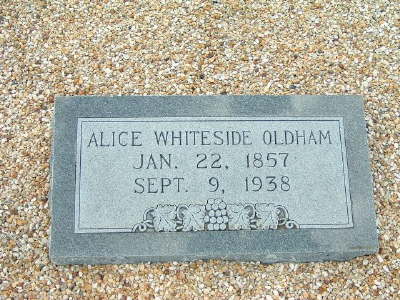 Oldham, Alice Whiteside