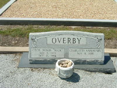 Overby, Cecil Nixon & Charlotte A. Henry