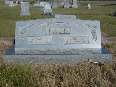 Pack, John D. & Maggie J.