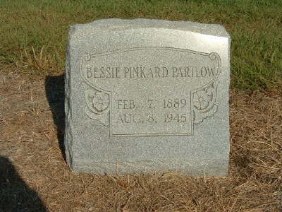Partlow, Bessie Pinkard