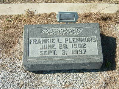 Plemmons, Frankie L.