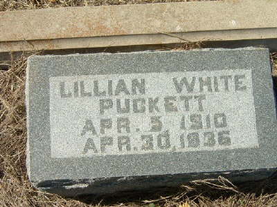 Puckett, Lillian White