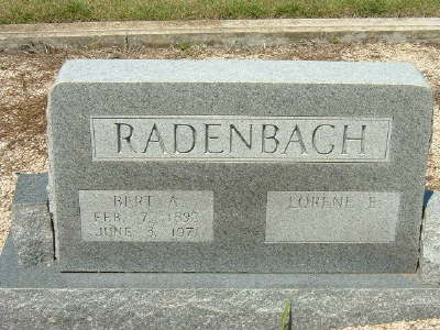 Radenbach, Bert A. & Lorene E.