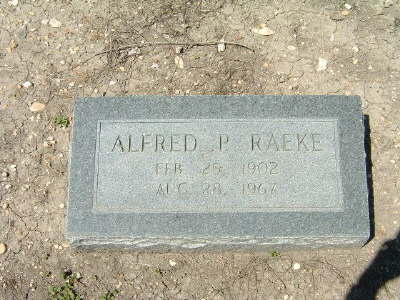 Raeke, Alfred P.