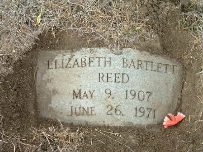 Reed, elizabeth Bartlett
