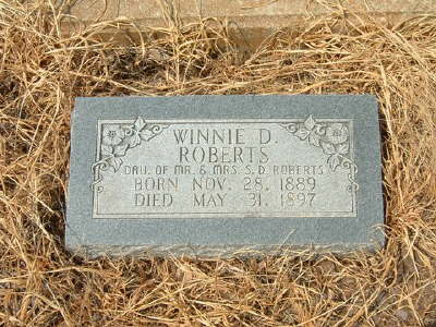 Roberts, Winnie D.