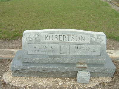 Robertson, William L & Blayden B.