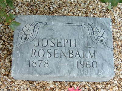 Rosenbalm, Joseph L.