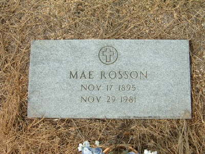 Rosson, Mae