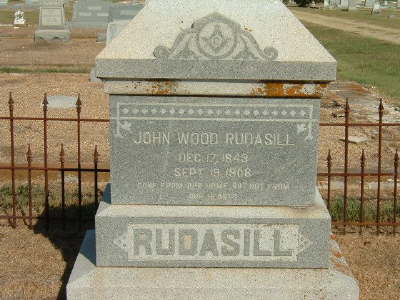 Rudasill, John Wood