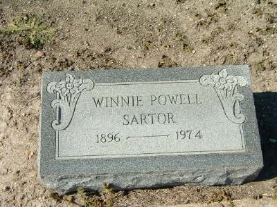 Sartor, Winie Powell