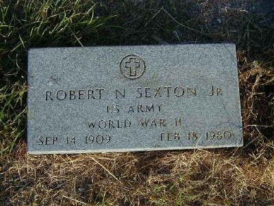Sexton, Robert N. Jr. (military marker)