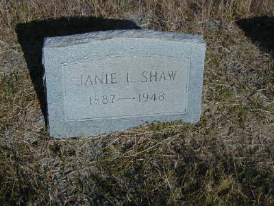 Shaw, Janie L.