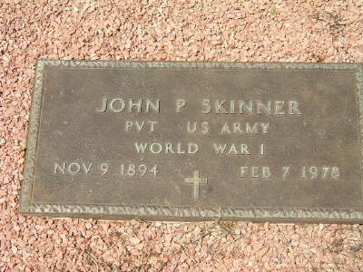 Skinner, John P. (military marker)