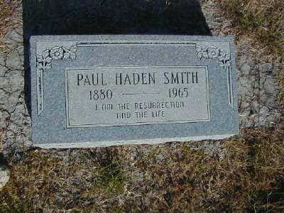 Smith, Paul Haden