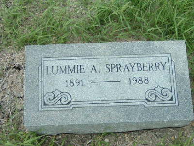 Spraybery, Lummie A.