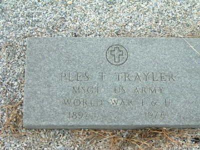 Trayler, Ples T. (military marker)