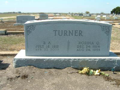 Turner, B. a. & Rosina Ottilia