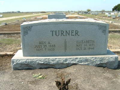 Turner, Ben A. & Elizabeth