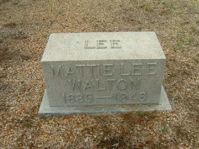 Wlaton, Mattie Lee
