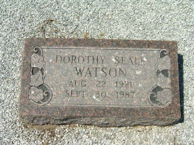 Watson, Dorothy Seale