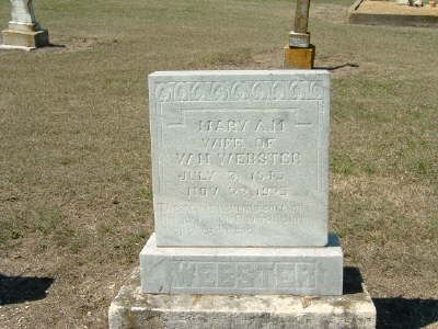 Webster, Mary A. M.