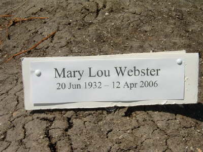 Webster, Mary Lou Roberts
