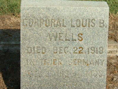 Wells, Corporal Louis B.