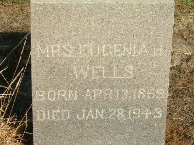 Wells, Eugenia H. (Mrs)