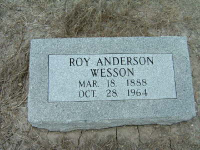 Wesson, Roy Anderson
