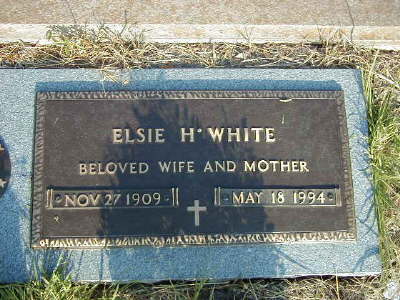 White. Elsie H.