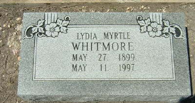 Whitmore, Lydia Myrtle