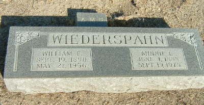 Wiederspahn, William F. & Minnie L.