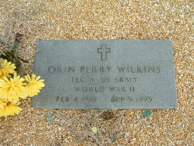 Wilkins, Orin Perry (military marker)