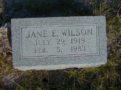 Wilson, Jane E.