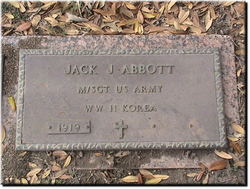 Abbott, Jack (military marker).JPG