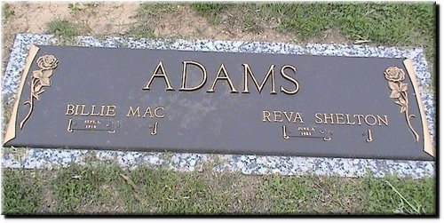 Adams, Billie Mac and Reva Shelton.JPG