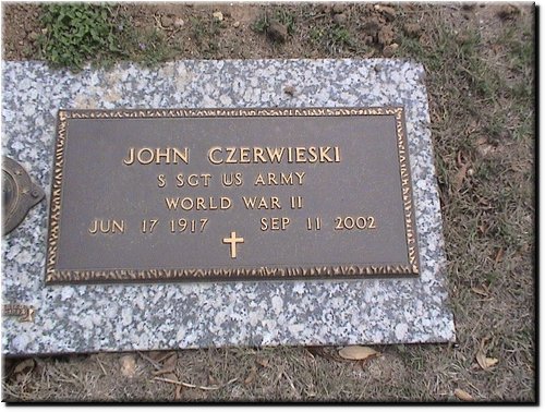 Czerwieski, John (military marker).JPG